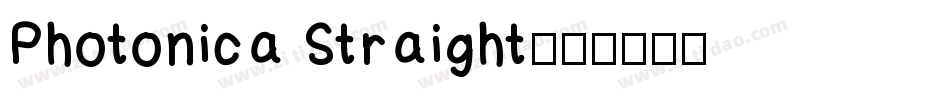 Photonica Straight字体转换